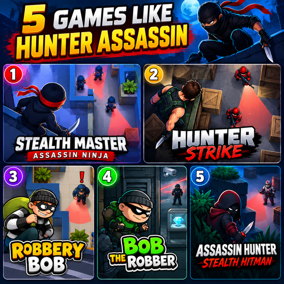 similar games like hunter assassin