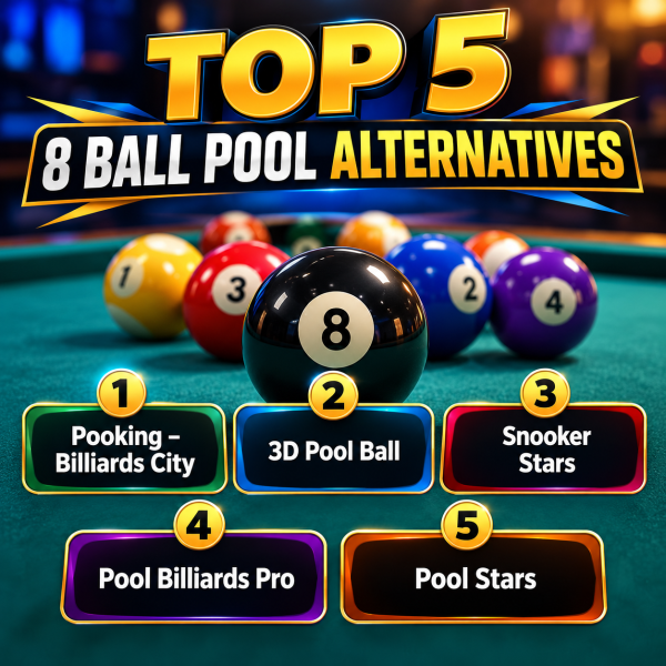 similar 8 ball pool games