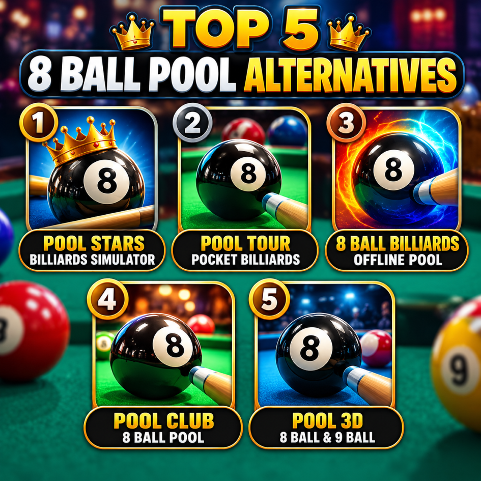 best 8 ball pool alternatives