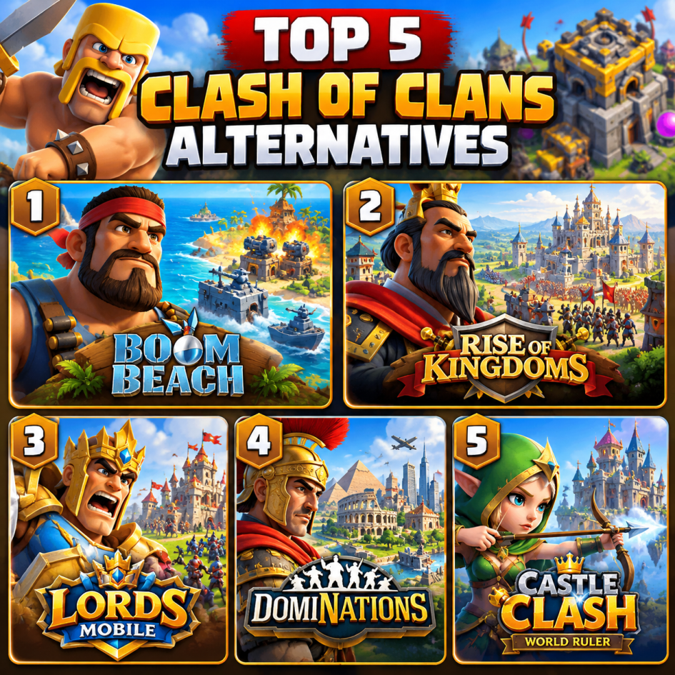 best clash of clans alternatives