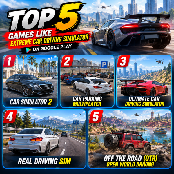 extreme car simulator game alternatives