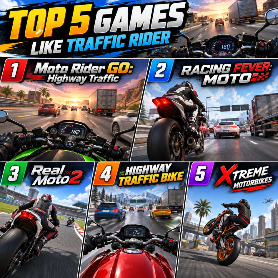 similar games like traffic rider