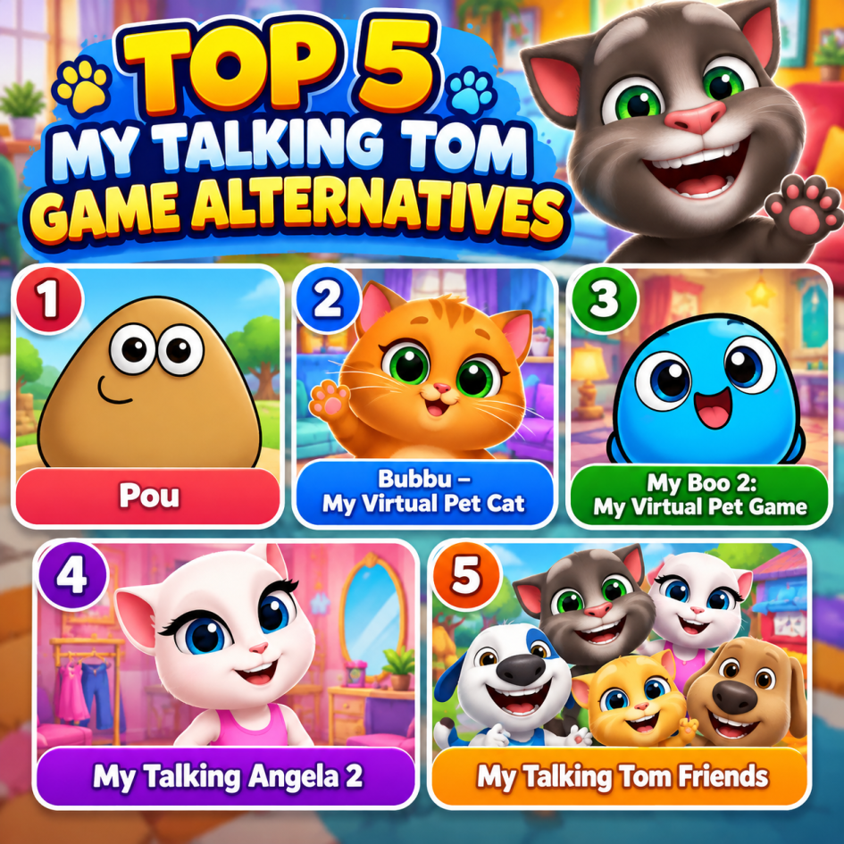 similar games to my talking tom