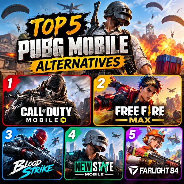 similar games to pubg mobile