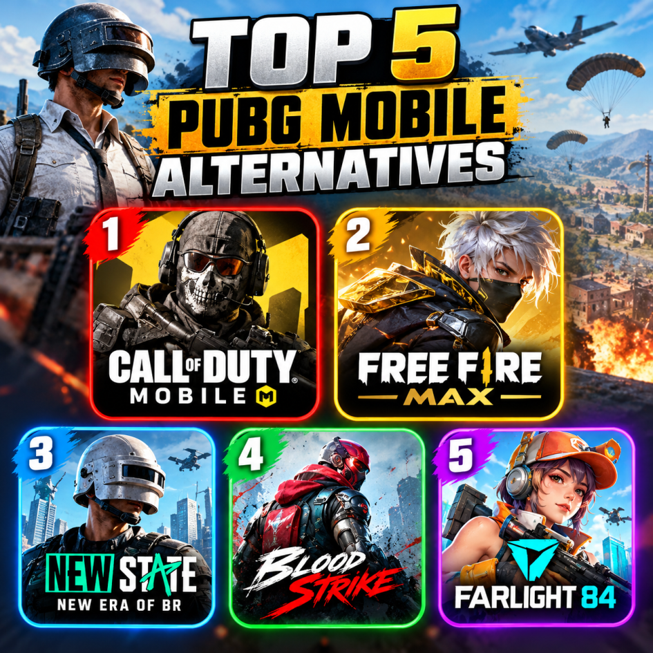 best pubg mobile alternatives