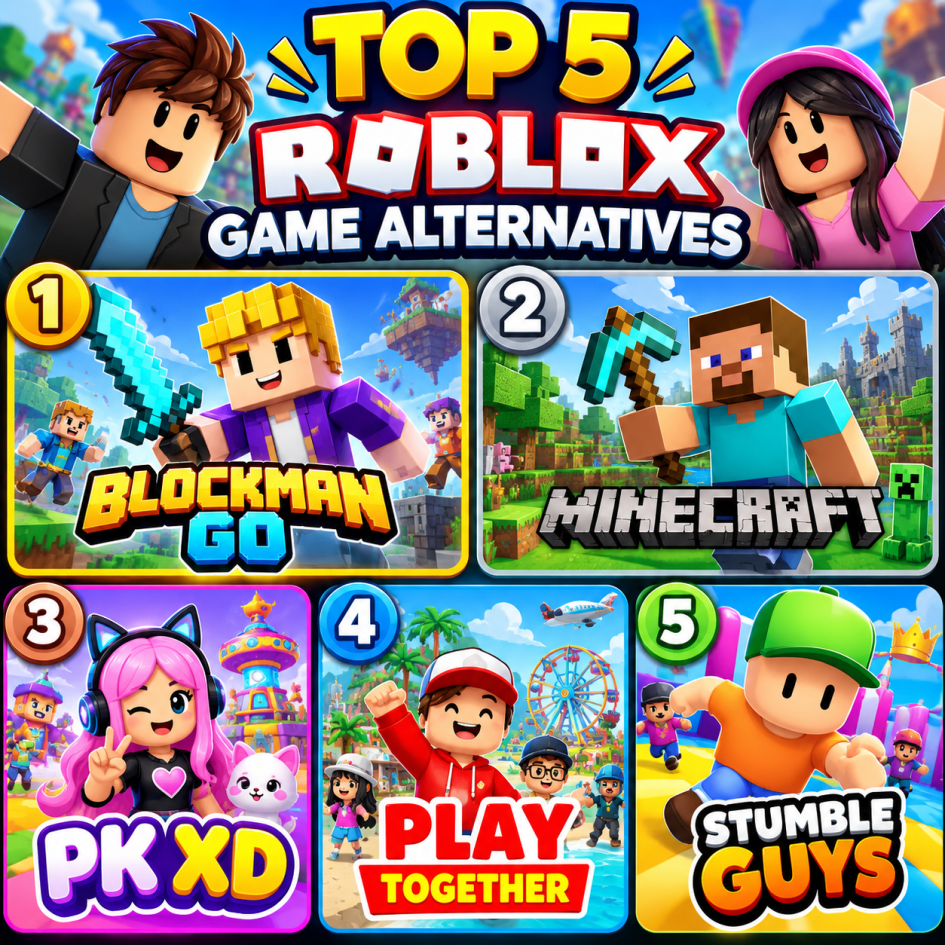 similar roblox games