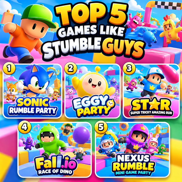 games like stumble guys