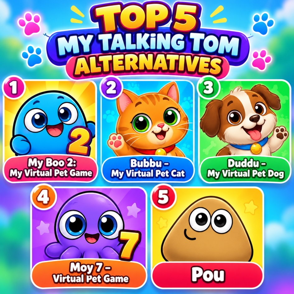 best talking tom alternatives