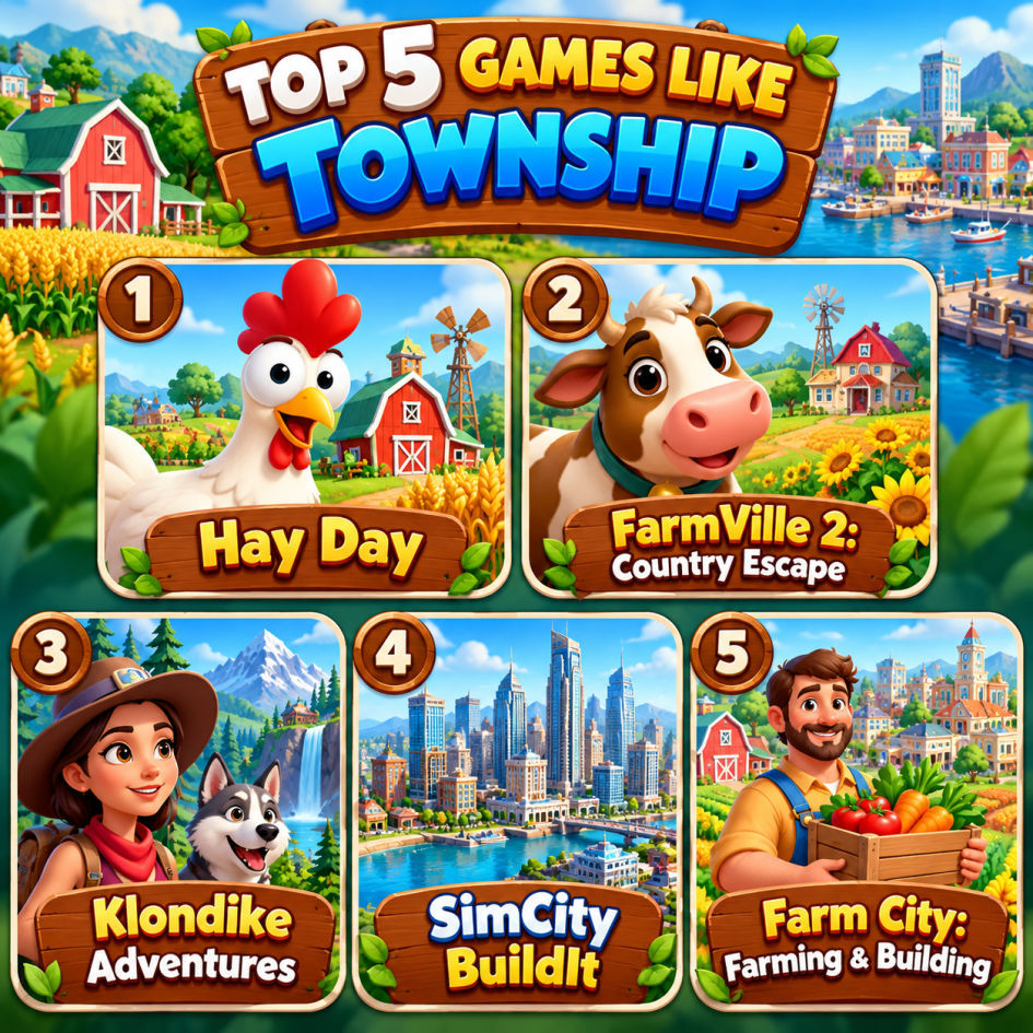 similar games like township