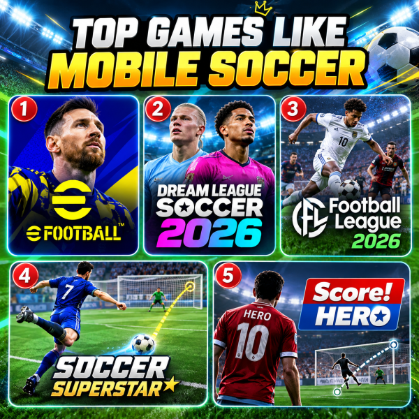 games similar to mobile soccer